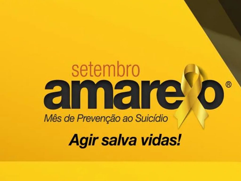 Foto da notícia: Setembro Amarelo é uma campanha brasileira de prevenção ao suicídio, iniciada em 2015. O mês de setembro foi escolhido para a campanha porque, desde 2003, o dia 10 de setembro é o Dia Mundial de Prevenção do Suicídio.
